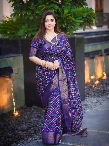 Half silk saree