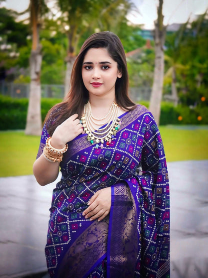 Half silk saree
