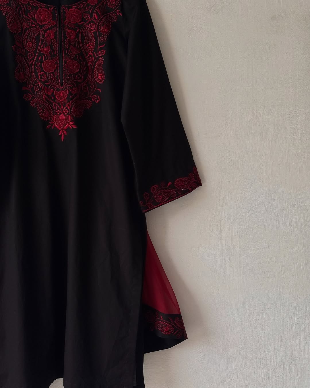 Sequence Embroidery Three Piece